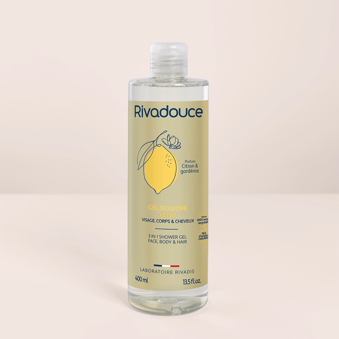 Shampoing douche Citron & Gardénia 400ml